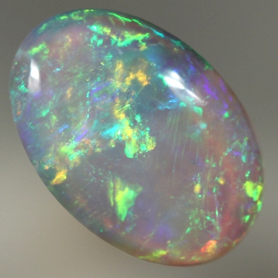 SOLID SEMI BLACK OPAL Bright crisp rolling flashes throughout in a 3D pattern